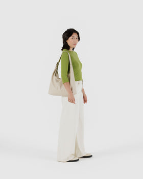 Recycled Leather Shoulder Bag