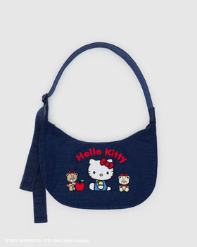 Medium Nylon Crescent Bag